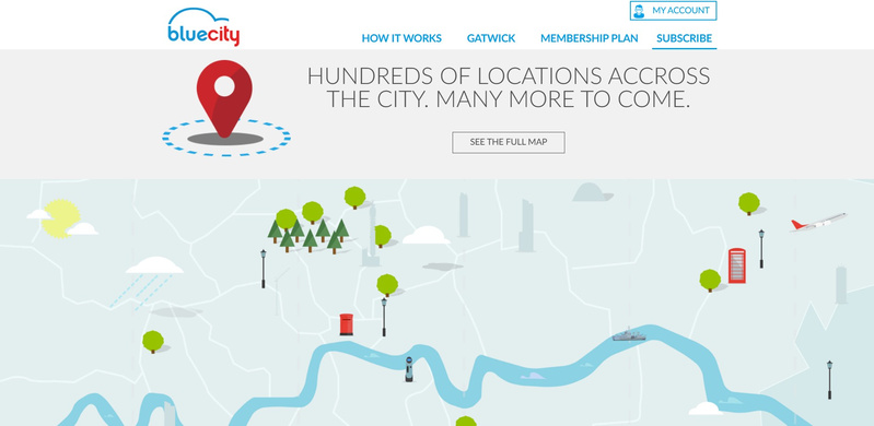 Blue City Car Club Website