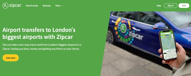Zipcar Airport Transfers